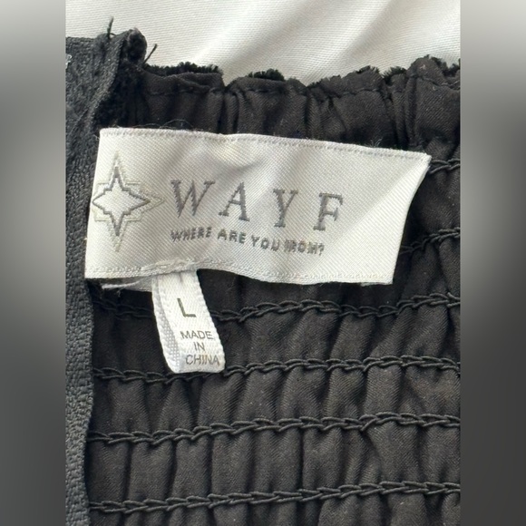 WAYF Black Velvet Bustier, L, VGUC - Picture 8 of 12